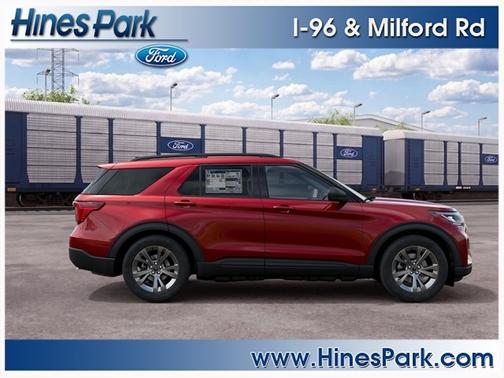 Ruby Red Metallic Tinted Clearcoat 2027 Ford Explorer Active