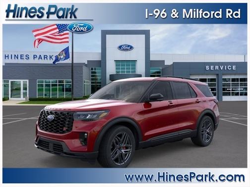 Rapid Red Metallic Tinted Clearcoat 2026 Ford Explorer ST