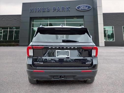 AGATE BLACK METALLIC 2025 Ford Explorer ACTIVE