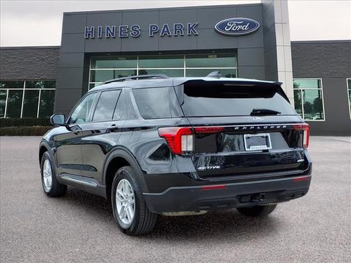 AGATE BLACK METALLIC 2025 Ford Explorer ACTIVE