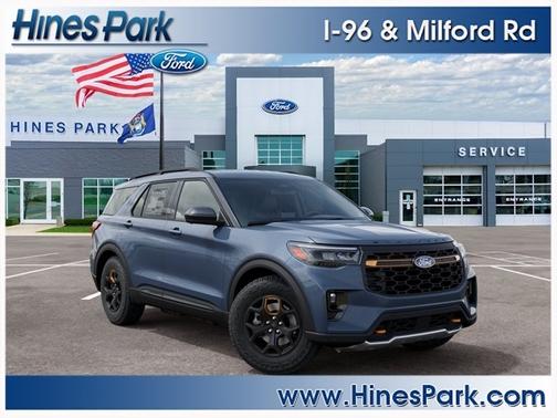 Vapor Blue 2027 Ford Explorer Tremor