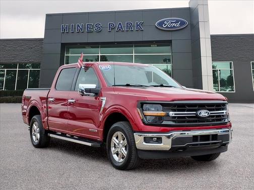Red 2024 Ford F-150 XLT