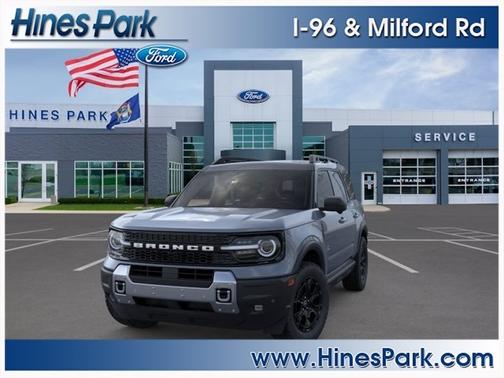 Azure Gray Metallic Tri-Coat 2026 Ford Bronco Sport Outer Banks