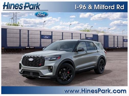 Avalanche Gray 2027 Ford Explorer ST