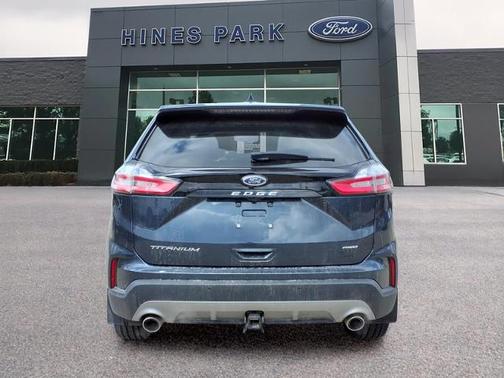 STONE BLUE METALLIC 2024 Ford Edge TITANIUM