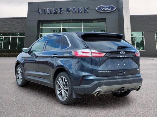 STONE BLUE METALLIC 2024 Ford Edge TITANIUM