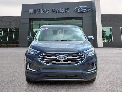 STONE BLUE METALLIC 2024 Ford Edge TITANIUM