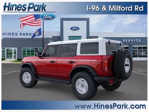 Ruby Red Metallic Tinted Clearcoat 2026 Ford Bronco Heritage Edition