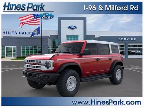 Ruby Red Metallic Tinted Clearcoat 2026 Ford Bronco Heritage Edition