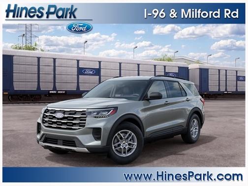 Avalanche Gray 2027 Ford Explorer Active