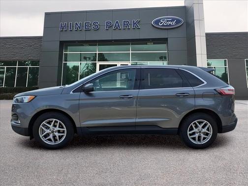 Carbonized Gray Metallic 2023 Ford Edge SEL