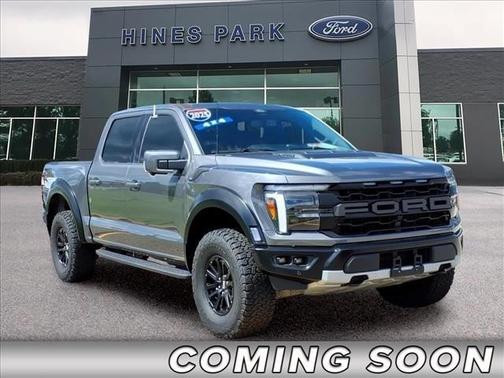 Carbonized Gray Metallic 2025 Ford F-150 Raptor