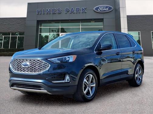 Stone Blue Metallic 2024 Ford Edge SEL