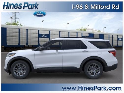 Space Wht Met 2026 Ford Explorer Active