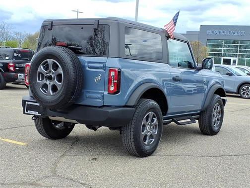 AZURE GRAY MET TRI-COAT 2023 Ford Bronco BIG BEND