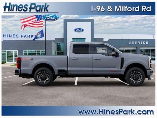 Glacier Gray Metallic Tri-Coat 2027 Ford F-250 Platinum