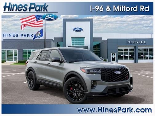 Avalanche Gray 2027 Ford Explorer ST