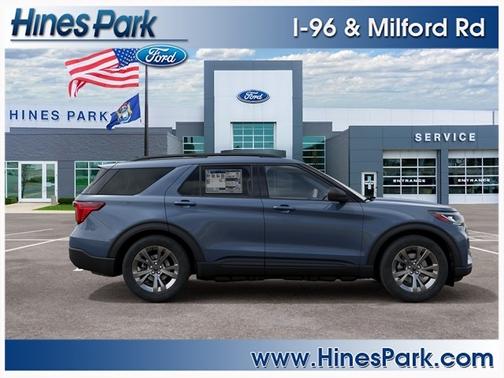Vapor Blue 2027 Ford Explorer Active
