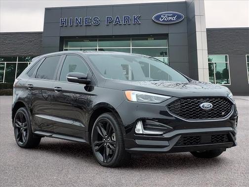 AGATE BLACK METALLIC 2023 Ford Edge ST