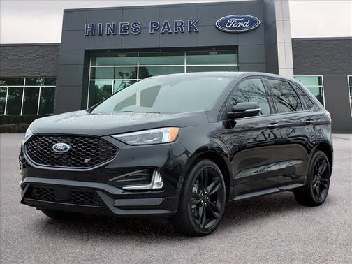 AGATE BLACK METALLIC 2023 Ford Edge ST
