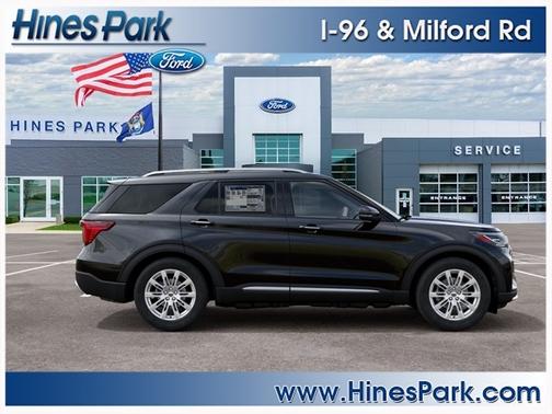 Agate Black 2027 Ford Explorer Platinum