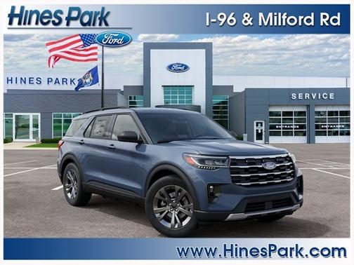 Vapor Blue 2027 Ford Explorer Active