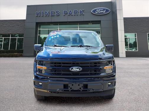 Antimatter Blue Metallic 2024 Ford F-150 XLT