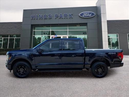 Antimatter Blue Metallic 2024 Ford F-150 XLT