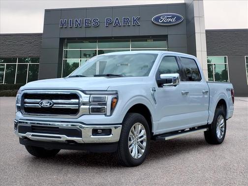 Space White Metallic 2025 Ford F-150 Lariat