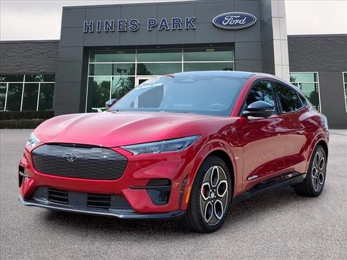 Rapid Red Metallic Tinted Clearcoat 2023 Ford Mustang Mach-E GT