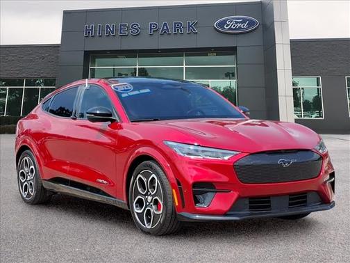 Rapid Red Metallic Tinted Clearcoat 2023 Ford Mustang Mach-E GT