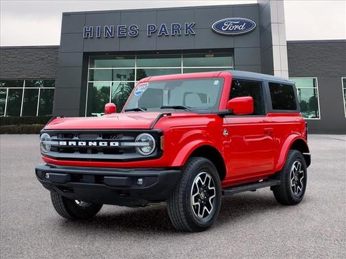Race Red 2022 Ford Bronco Outer Banks