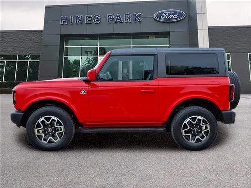 Race Red 2022 Ford Bronco Outer Banks