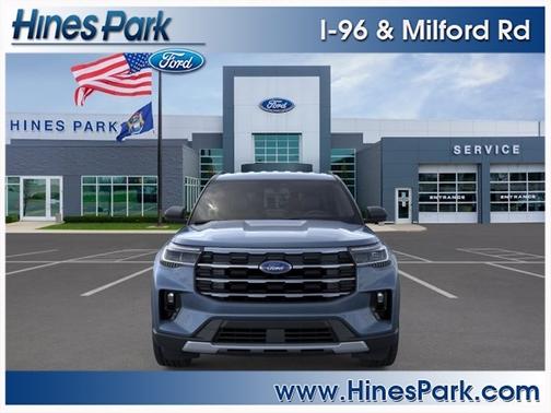 Vapor Blue Metallic 2026 Ford Explorer Active