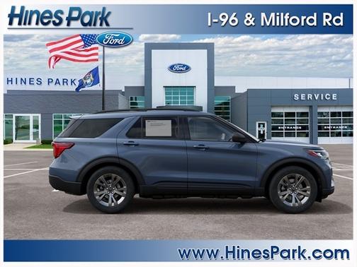 Vapor Blue 2027 Ford Explorer Active