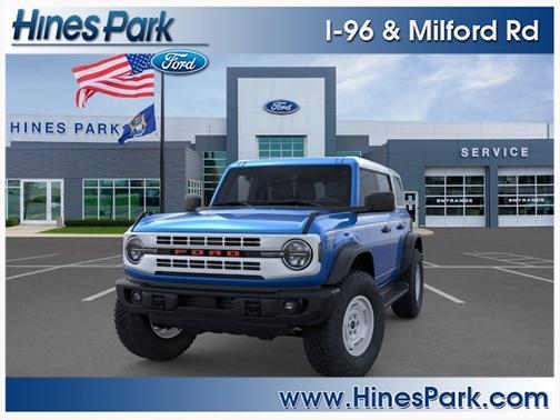 Velocity Blue Metallic 2026 Ford Bronco Heritage Edition