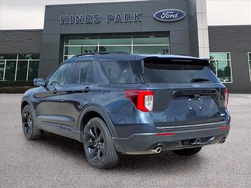 STONE BLUE METALLIC 2024 Ford Explorer ST-LINE
