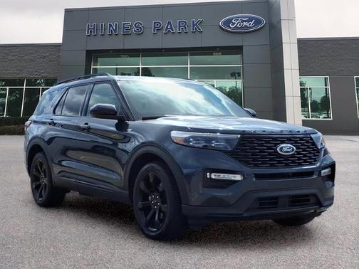 STONE BLUE METALLIC 2024 Ford Explorer ST-LINE