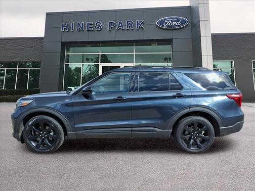 STONE BLUE METALLIC 2024 Ford Explorer ST-LINE