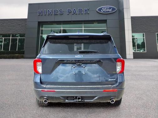 STONE BLUE METALLIC 2024 Ford Explorer ST-LINE