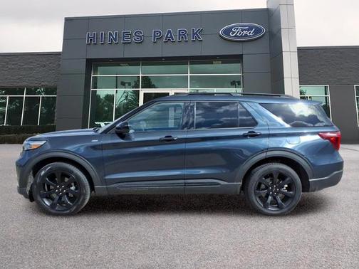 STONE BLUE METALLIC 2024 Ford Explorer ST-LINE