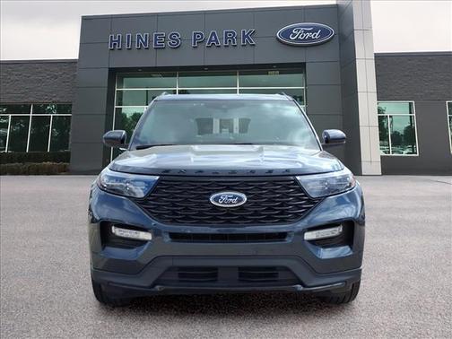 STONE BLUE METALLIC 2024 Ford Explorer ST-LINE