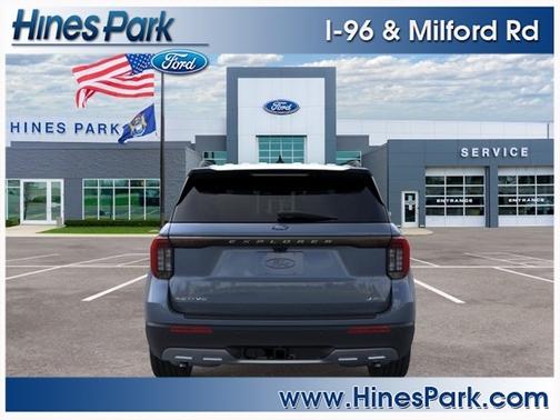 Vapor Blue Metallic 2026 Ford Explorer Active