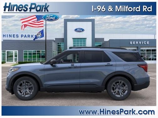 Vapor Blue Metallic 2026 Ford Explorer Active