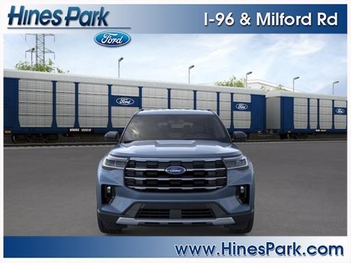 Vapor Blu Met 2026 Ford Explorer Active