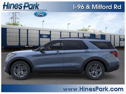Vapor Blu Met 2026 Ford Explorer Active