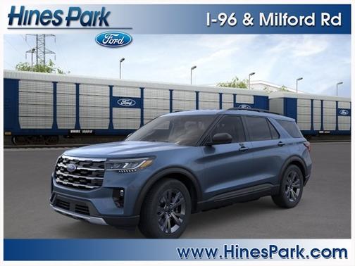 Vapor Blu Met 2026 Ford Explorer Active