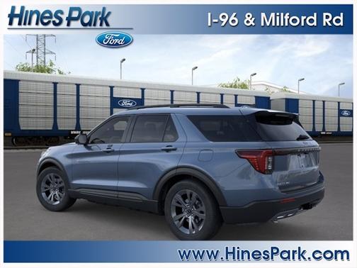 Vapor Blu Met 2026 Ford Explorer Active
