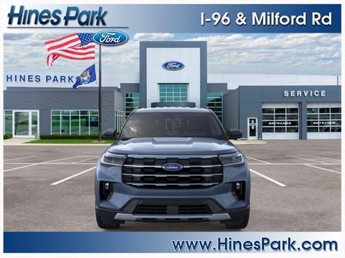 Vapor Blue Metallic 2026 Ford Explorer Active