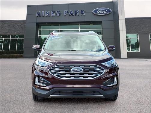 Burgundy Velvet Metallic Tinted Clearcoat 2024 Ford Edge Titanium